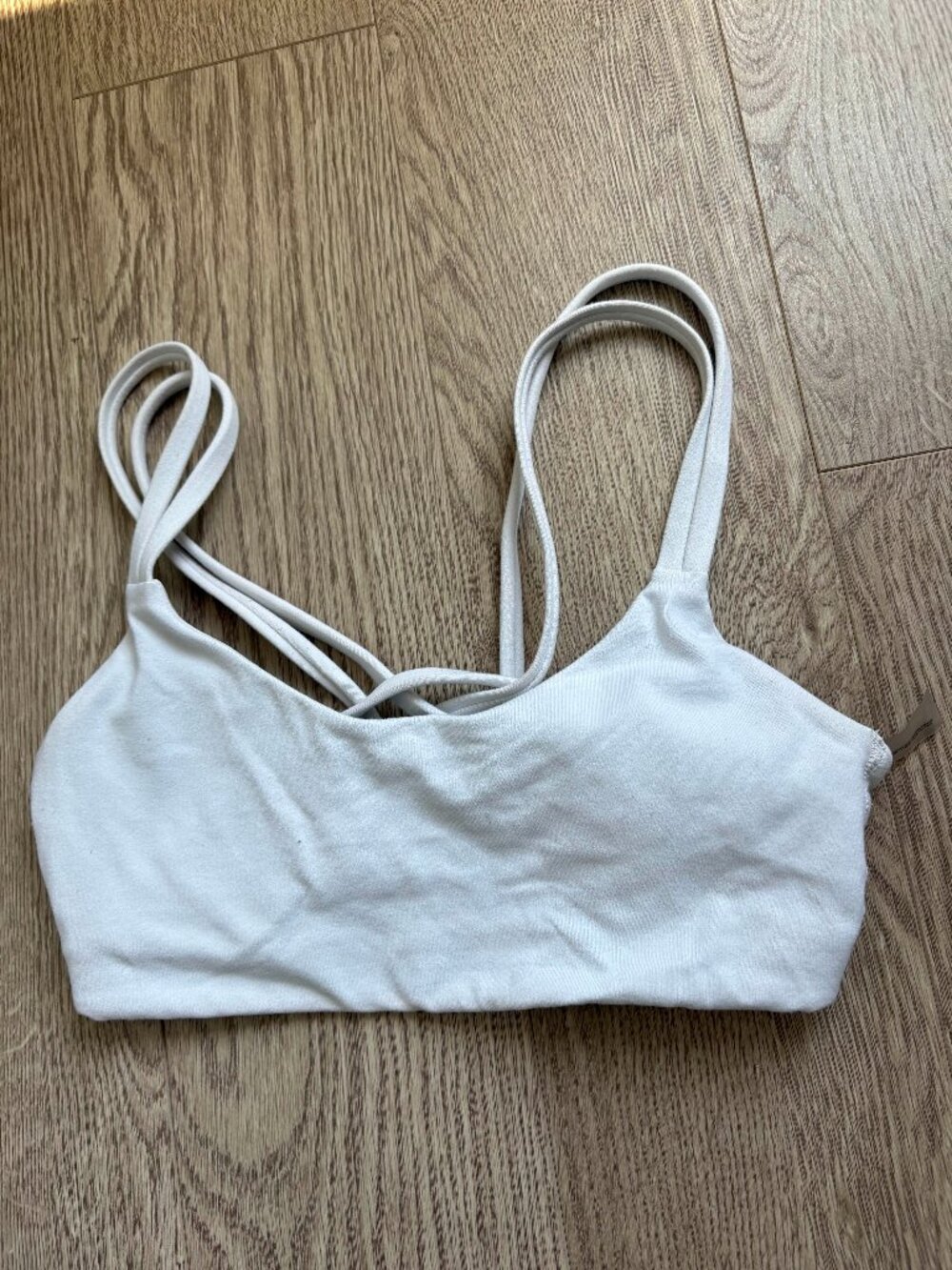 TNA SPORTS BRA WHITE